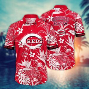 MLB Cincinnati Reds Hawaiian Shirt: Perfect Summer Gift For Fans!