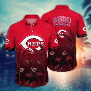 MLB Cincinnati Reds Hawaiian Shirt: Chase the Sunset Fan Gift