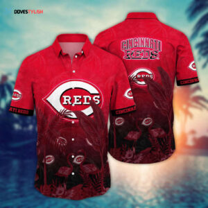 MLB Cincinnati Reds Hawaiian Shirt: Chase the Sunset Fan Gift