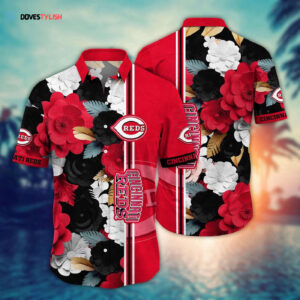 MLB Cincinnati Reds Hawaiian Shirt: Floral Fashion Frenzy for Sports Fans