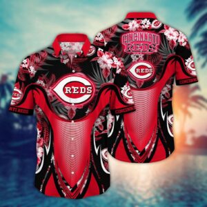 MLB Cincinnati Reds Hawaiian Shirt: Grandstand Glamour for Fans