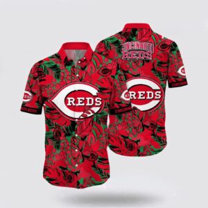 MLB Cincinnati Reds Hawaiian Shirt: Coastal Fashion for Fans