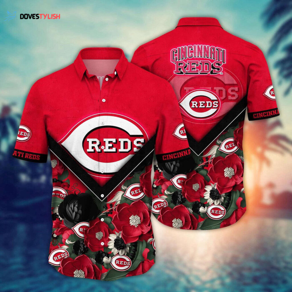 MLB Cincinnati Reds Hawaiian Shirt: Perfect Summer Swing for Sport Fans MLB Cincinnati Reds Hawaiian Shirt: Perfect Summer Swing for Sport Fans