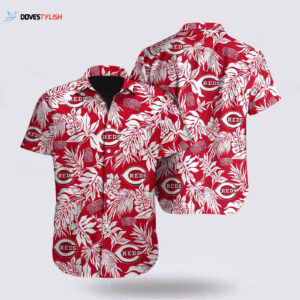 Cincinnati Reds Hawaiian Shirt: Official MLB Fan Apparel with Tropical Design