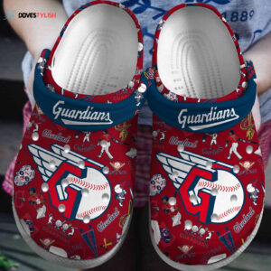 MLB Cleveland Guardians Clog-Shoes Crocband Clogs Shoes For Men Women Fans