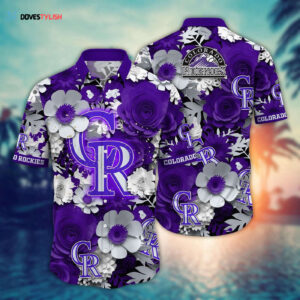 MLB Colorado Rockies Hawaiian Shirt: Diamond Dreams for Sport Fans