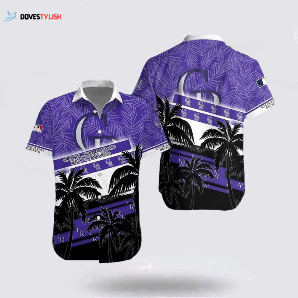MLB Colorado Rockies Hawaiian Shirt: Ride the Fashion Wave!