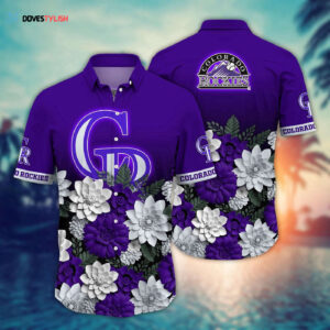 MLB Colorado Rockies Hawaiian Shirt - Perfect for Sport Fans!