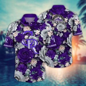 MLB Colorado Rockies Hawaiian Shirt – Home Run Style for Sport Fans