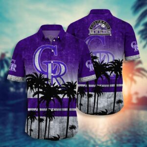 MLB Colorado Rockies Hawaiian Shirt: Swing in Style for Fans