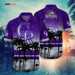 MLB Colorado Rockies Hawaiian Shirt: Swing in Style for Fans