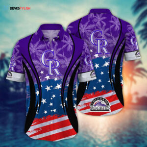 MLB Colorado Rockies Hawaiian Shirt: Vibrant Aloha for Stylish Fans