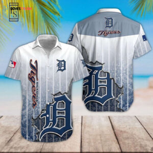 MLB Detroit Tigers Hawaiian Shirt: Officially Licensed Fan Gear