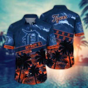 MLB Detroit Tigers Hawaiian Shirt: Aloha Spirit Soars for Fans