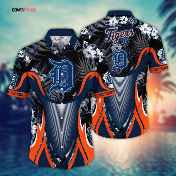 MLB Detroit Tigers Hawaiian Shirt: Grandstand Glamour for Fans