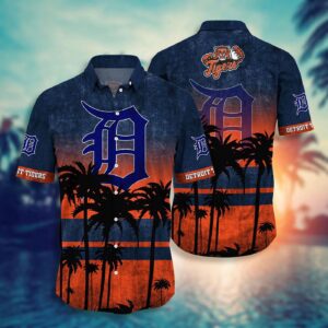 Detroit Tigers MLB Hawaiian Shirt – Swing in Style for Fans!