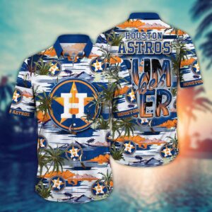 MLB Houston Astros Hawaiian Shirt: Flower Grand Slam Fan Favorite