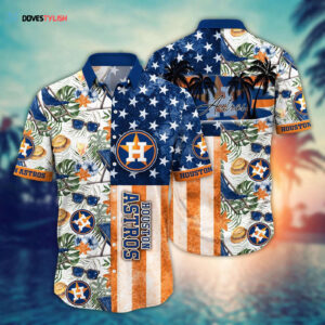 MLB Houston Astros Hawaiian Shirt: Flower Home Run Threads for Fans