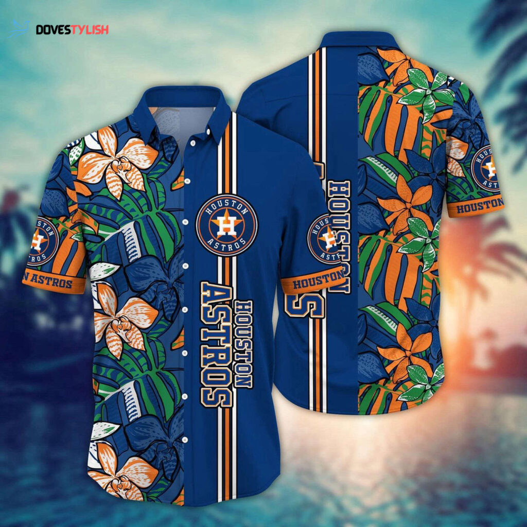 Houston Astros Hawaiian Shirt: Summer Swirl – Perfect Gift for Fans Houston Astros Hawaiian Shirt: Summer Swirl – Perfect Gift for Fans