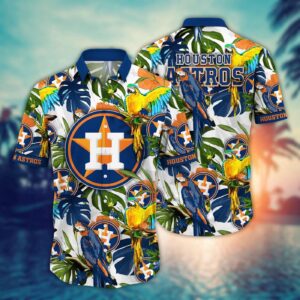 MLB Houston Astros Hawaiian Shirt: Victory In Bloom Fan Gift
