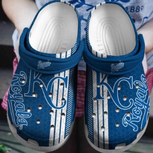 MLB Kansas City Royals Clog-Shoes Clog Blue For Fan Baseball