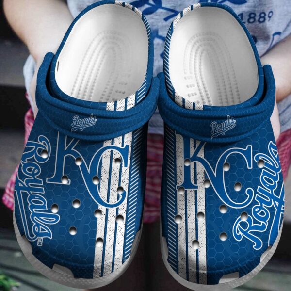 MLB Kansas City Royals Clog-Shoes Clog Blue For Fan Baseball