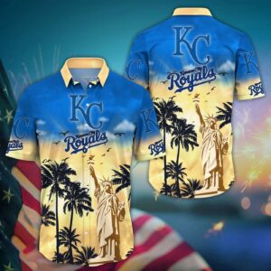 MLB Kansas City Royals Hawaii Shirt – Sunrise to Sunset for Cool Fans
