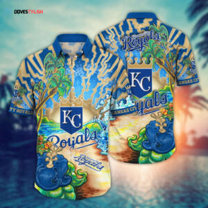 MLB Kansas City Royals Hawaiian Shirt - Diamond Dreamscape for Sports Fans