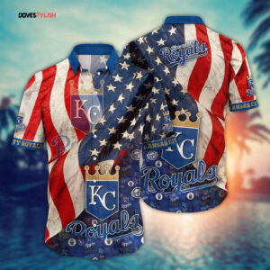 MLB Kansas City Royals Hawaiian Shirt - Perfect for Fans Looking for Hawaiian Chic!