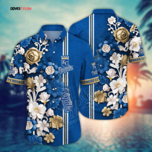 MLB Kansas City Royals Hawaiian Shirt - Luau League Fan Must-Have!