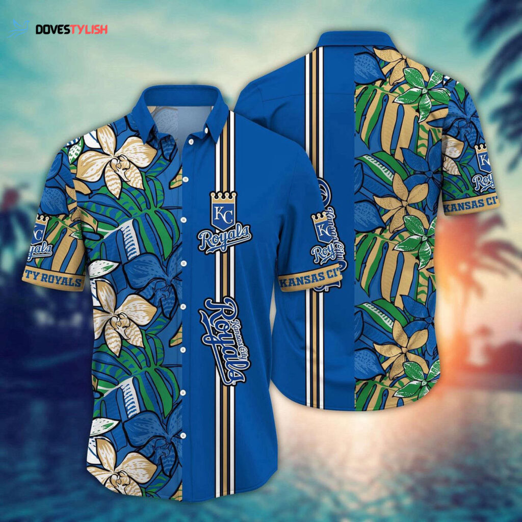 MLB Kansas City Royals Hawaiian Shirt – Summer Swirl Gift for Fans MLB Kansas City Royals Hawaiian Shirt – Summer Swirl Gift for Fans