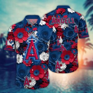 MLB Los Angeles Angels Hawaiian Shirt – Diamond Dreams for Sport Fans