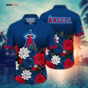 MLB Los Angeles Angels Hawaiian Shirt - Perfect for Sport Fans!