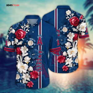 MLB Los Angeles Angels Hawaiian Shirt - Luau League Looks for Sport Fans
