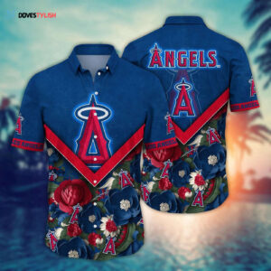 MLB Los Angeles Angels Hawaiian Shirt: Perfect Summer Swing for Sport Fans