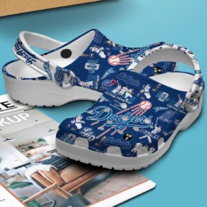 MLB Los Angeles Dodgers Clog-Shoes Crocband Clogs Shoes For Men Women Fans
