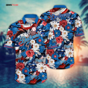MLB Los Angeles Dodgers Hawaii Independence Day Shirt - Perfect for Cool Fans!