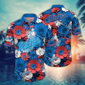 MLB Los Angeles Dodgers Hawaiian Shirt – Diamond Dreams for Sport Fan