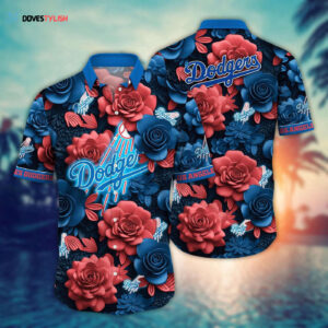 MLB Los Angeles Dodgers Hawaiian Shirt - Aloha Style for Fans