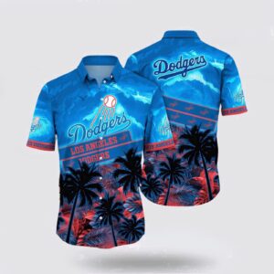 MLB Los Angeles Dodgers Hawaiian Shirt: Dive into Tropical Fan Style!