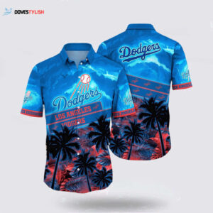 MLB Los Angeles Dodgers Hawaiian Shirt: Dive into Tropical Fan Style!