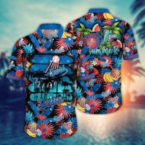 Los Angeles Dodgers Hawaiian Shirt – Perfect Style for MLB Fans
