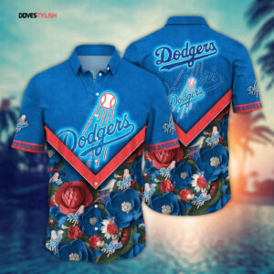 MLB Los Angeles Dodgers Hawaiian Shirt - Perfect Summer Swag for Sport Fans