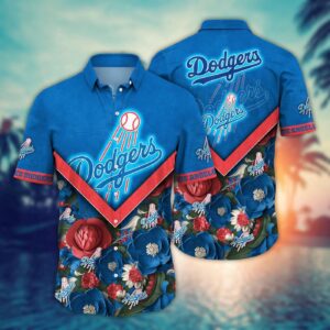 MLB Los Angeles Dodgers Hawaiian Shirt – Perfect Summer Swag for Sport Fans