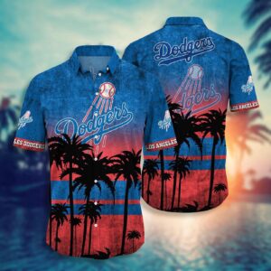 MLB Los Angeles Dodgers Hawaiian Shirt – Stylish Swing for Fans