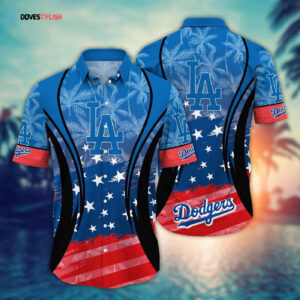 MLB Los Angeles Dodgers Hawaiian Shirt - Vibrant Aloha for Cool Fans