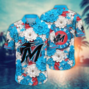 MLB Miami Marlins Hawaiian Shirt Aloha Spirit for Sport Fans