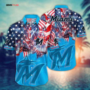 MLB Miami Marlins Hawaiian Shirt: Game Day Aloha Style for Fans