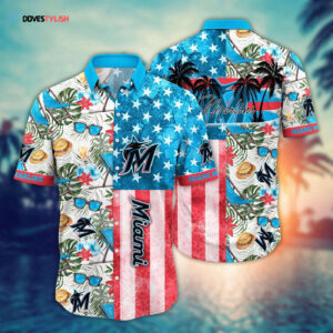 MLB Miami Marlins Hawaiian Shirt: Official Fan Merchandise for Home Run Threads
