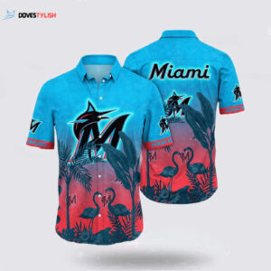 Miami Marlins Hawaiian Shirt: Bringing Tropics to Your Wardrobe for MLB Fans